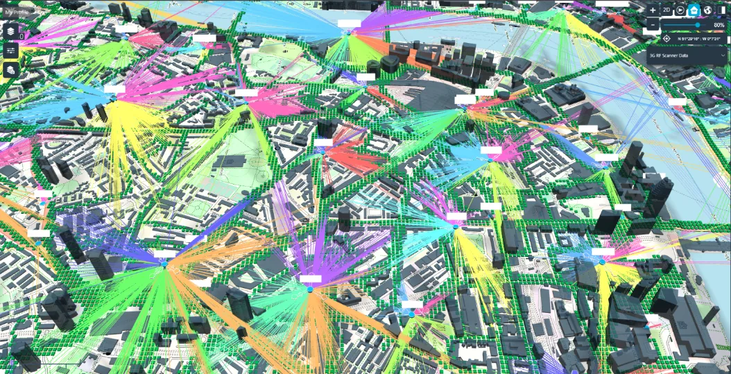 AutoMobile map visualisation