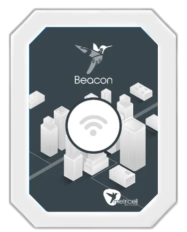 Beacon fixed-location monitoring device